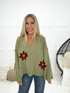 POL Blissful Daisy Sweater-150 Sweaters- Simply Simpson's Boutique is a Women's Online Fashion Boutique Located in Jupiter, Florida