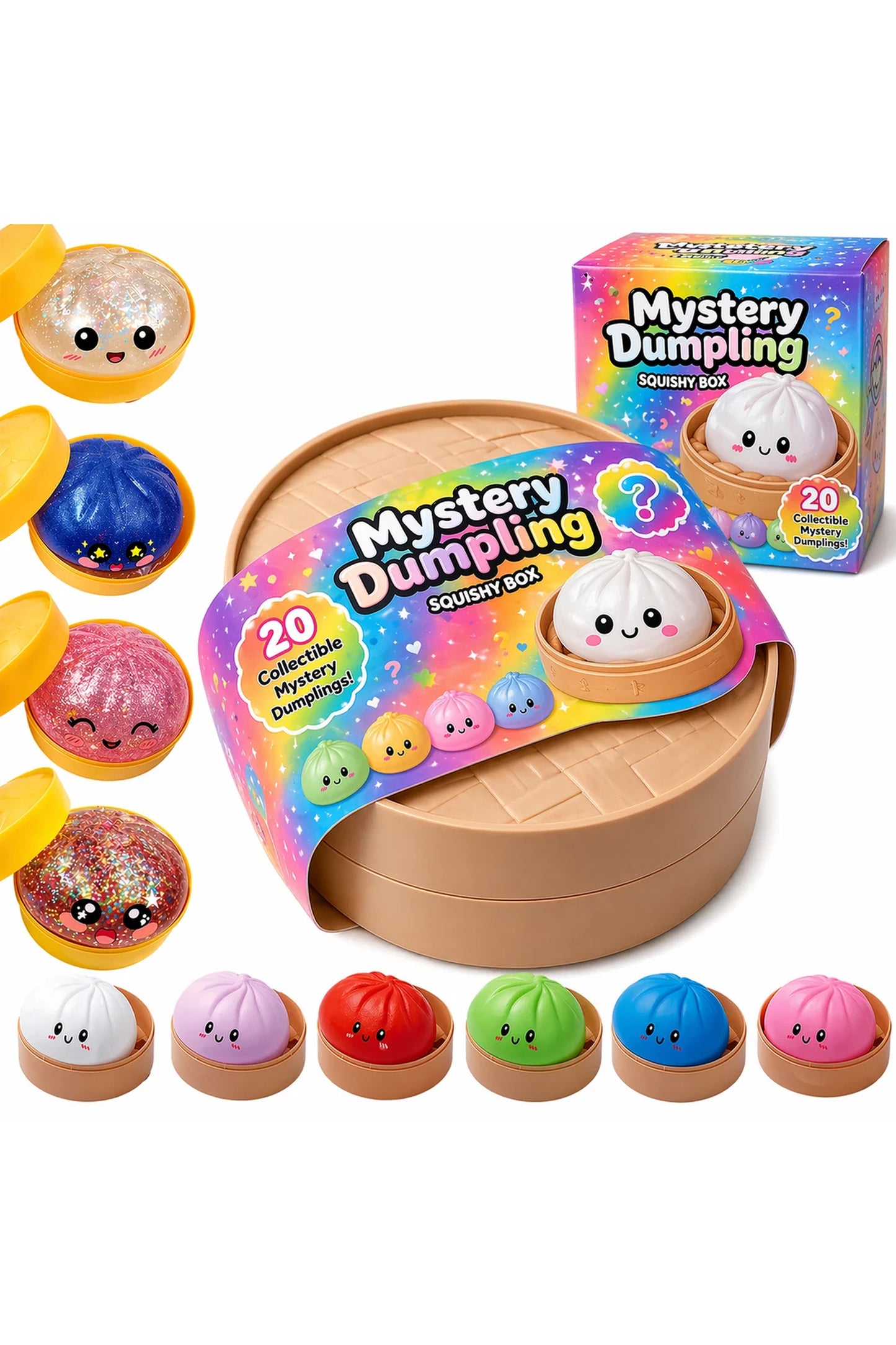 Mystery Dumplings (Glitter & Solid Colors)-290 Home/Gift- Simply Simpson's Boutique is a Women's Online Fashion Boutique Located in Jupiter, Florida