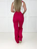 Risen Fuchsia Fantasy Overalls-210 Other Bottoms- Simply Simpson's Boutique is a Women's Online Fashion Boutique Located in Jupiter, Florida