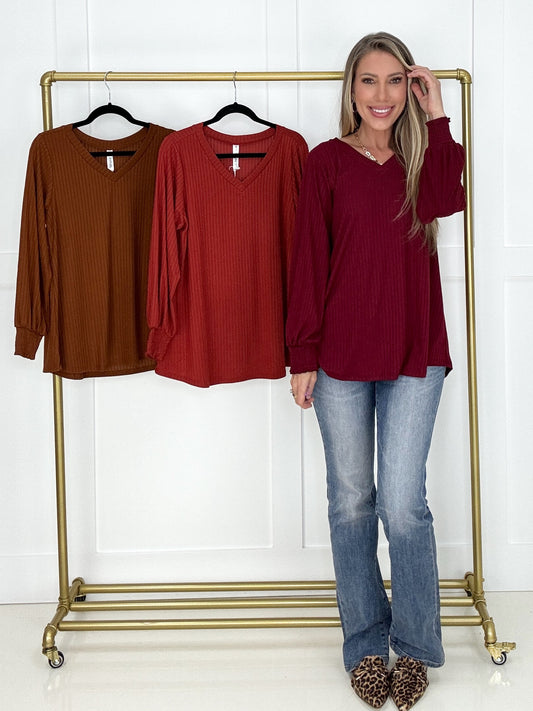 Dear Scarlett Luna Top-110 Long Sleeves- Simply Simpson's Boutique is a Women's Online Fashion Boutique Located in Jupiter, Florida