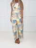 Floral Patchwork Denim Overalls-200 Jeans- Simply Simpson's Boutique is a Women's Online Fashion Boutique Located in Jupiter, Florida