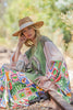 Sage Groovy Days Patchwork Peace Poncho Top-110 Long Sleeves- Simply Simpson's Boutique is a Women's Online Fashion Boutique Located in Jupiter, Florida