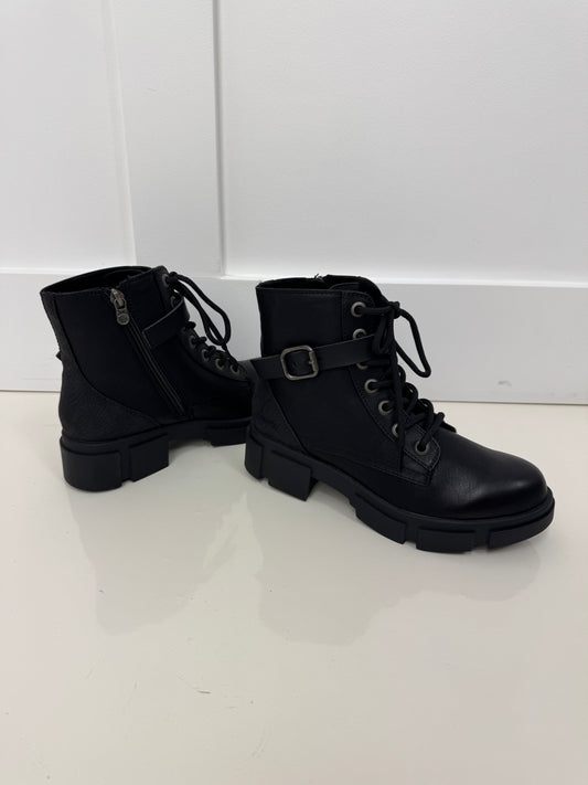 Blowfish Black Marsh Boot-260 Shoes- Simply Simpson's Boutique is a Women's Online Fashion Boutique Located in Jupiter, Florida