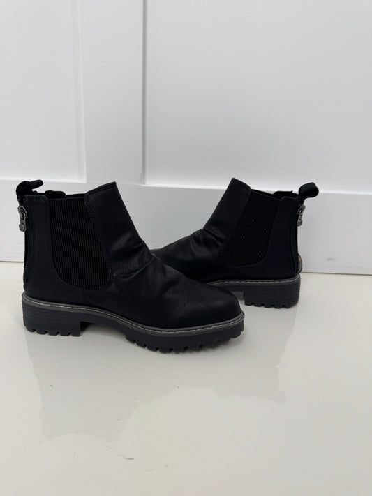 Blowfish Black Local Sheriff Boot-260 Shoes- Simply Simpson's Boutique is a Women's Online Fashion Boutique Located in Jupiter, Florida