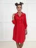 Dear Scarlett Inspire Me 3/4 Sleeve Dress-240 Dresses- Simply Simpson's Boutique is a Women's Online Fashion Boutique Located in Jupiter, Florida