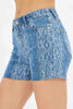 Judy Blue Wild Forest Shorts- Simply Simpson's Boutique is a Women's Online Fashion Boutique Located in Jupiter, Florida