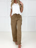Risen Mocha Cozy Cargo Lounge Pants-210 Other Bottoms- Simply Simpson's Boutique is a Women's Online Fashion Boutique Located in Jupiter, Florida