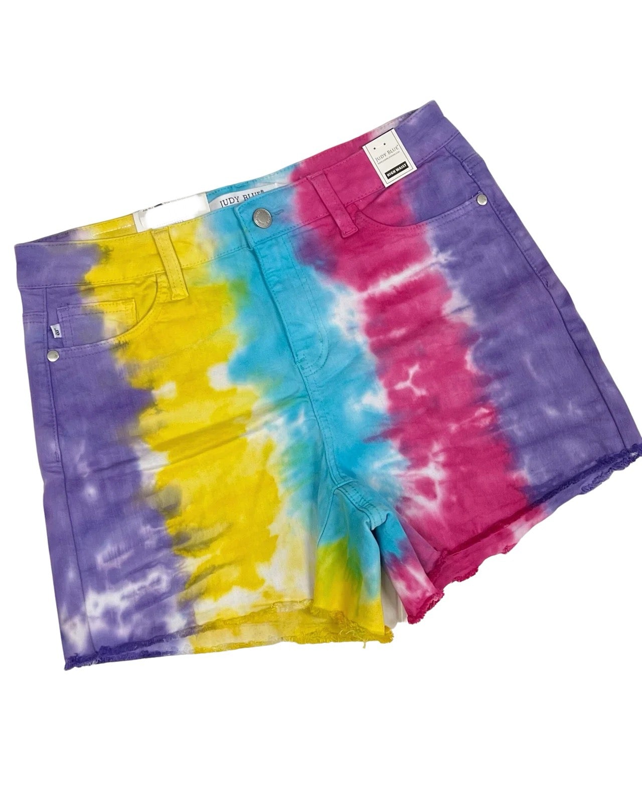 Judy Blue Snow Cone Shorts- Simply Simpson's Boutique is a Women's Online Fashion Boutique Located in Jupiter, Florida