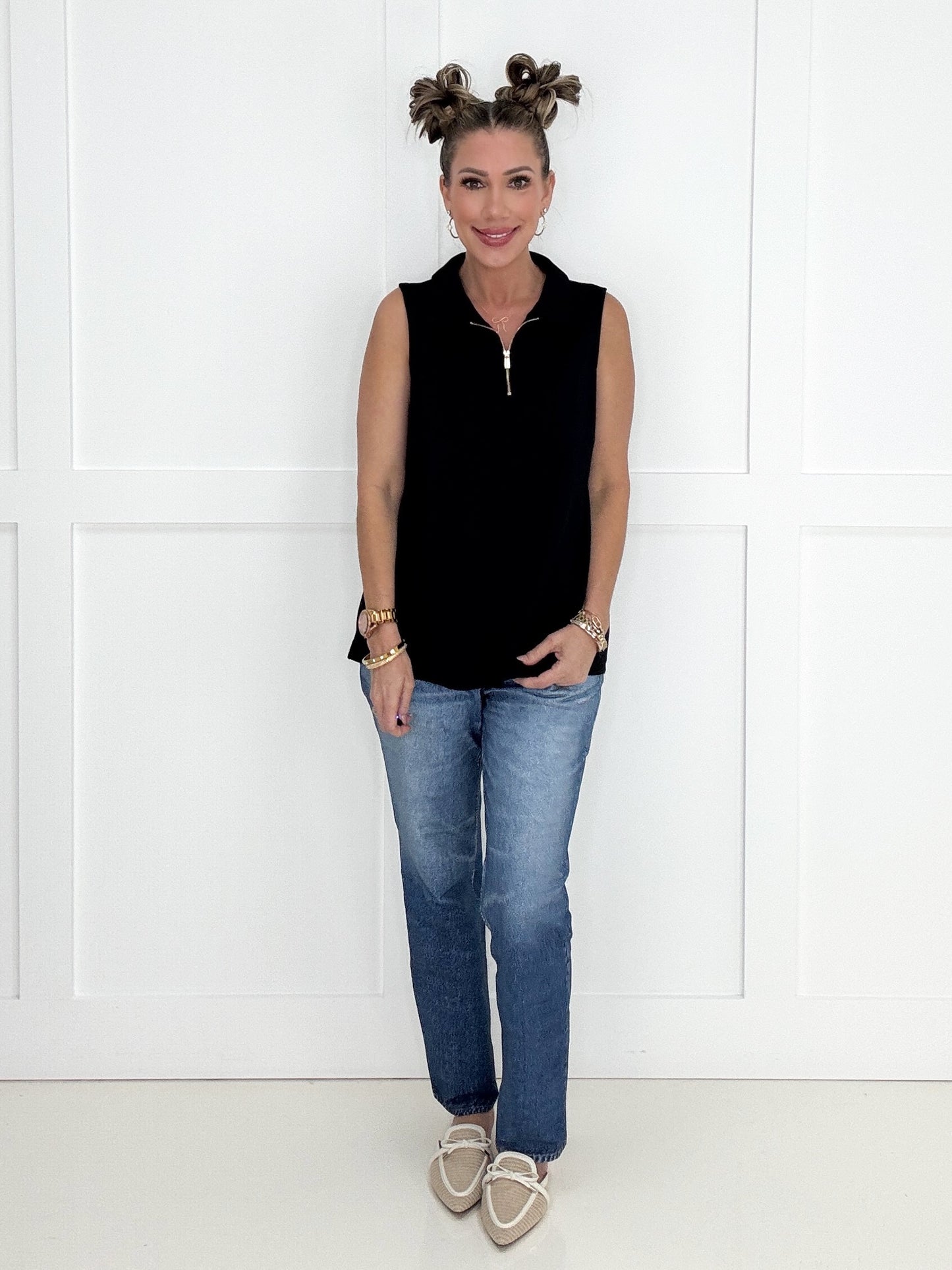 Dear Scarlett Belmont Tank-120 Sleeveless- Simply Simpson's Boutique is a Women's Online Fashion Boutique Located in Jupiter, Florida