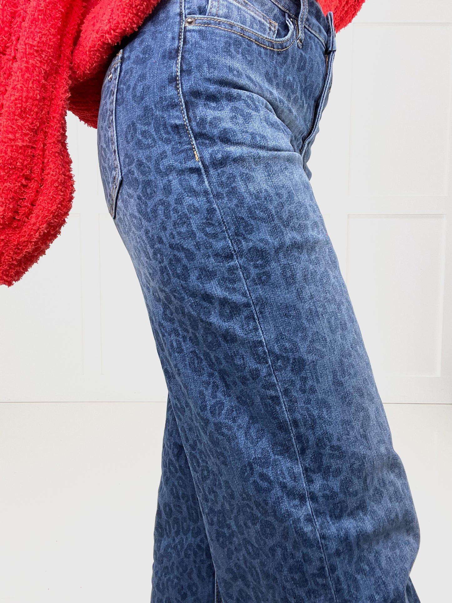 Mica Wild Instinct Leopard Jeans