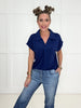 Dear Scarlett Short Sleeve Lizzy-100 Short Sleeves- Simply Simpson's Boutique is a Women's Online Fashion Boutique Located in Jupiter, Florida
