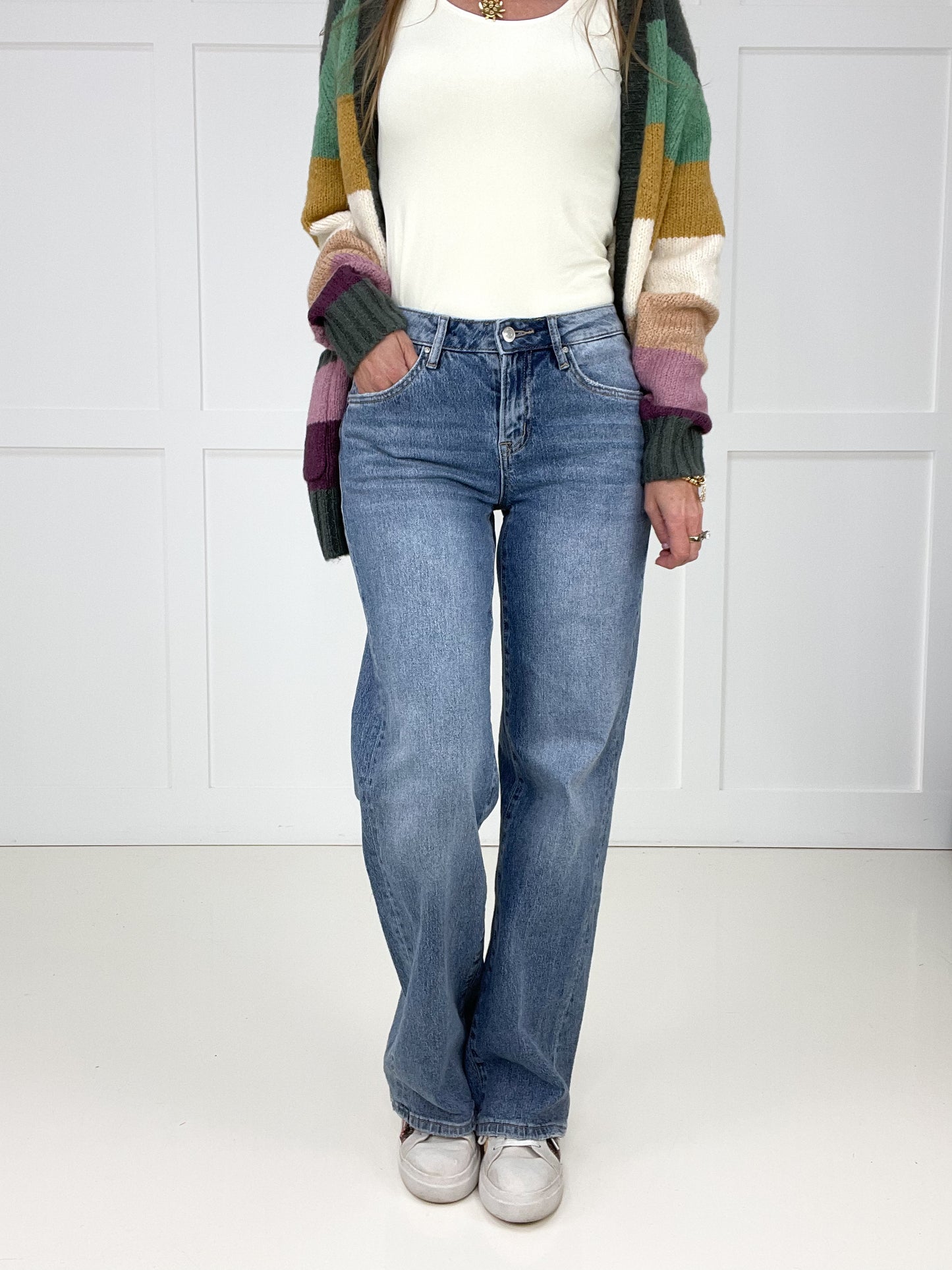 Mica Everyday Ease Wide Leg Jeans-200 Jeans- Simply Simpson's Boutique is a Women's Online Fashion Boutique Located in Jupiter, Florida