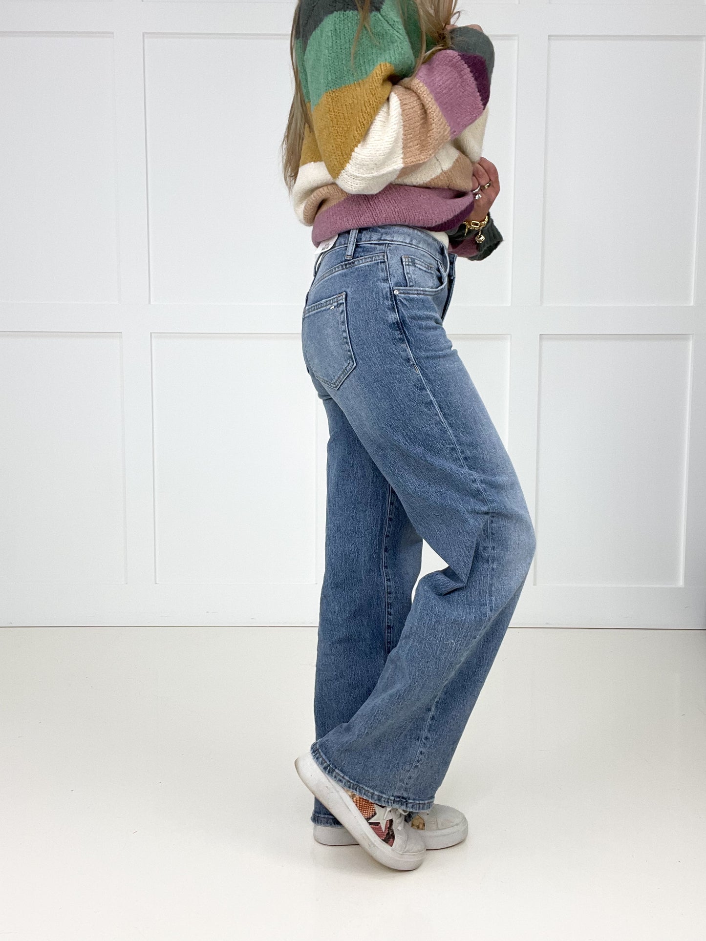 Mica Everyday Ease Wide Leg Jeans-200 Jeans- Simply Simpson's Boutique is a Women's Online Fashion Boutique Located in Jupiter, Florida