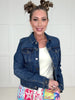 Risen Classic Denim Jacket-180 Outerwear/Jackets- Simply Simpson's Boutique is a Women's Online Fashion Boutique Located in Jupiter, Florida