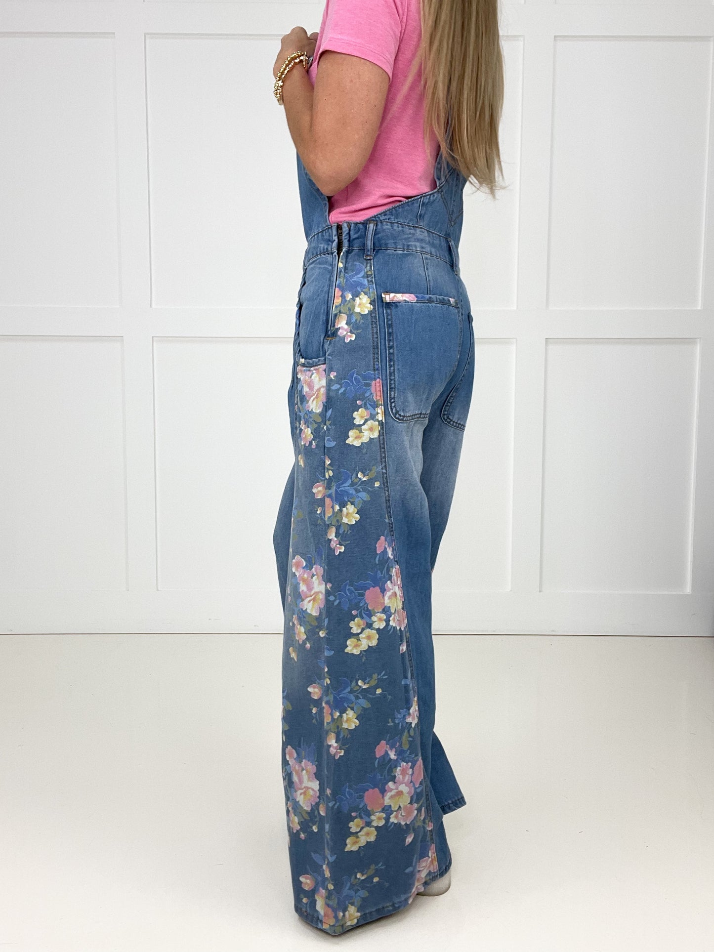 Garden Stroll Overalls-210 Other Bottoms- Simply Simpson's Boutique is a Women's Online Fashion Boutique Located in Jupiter, Florida