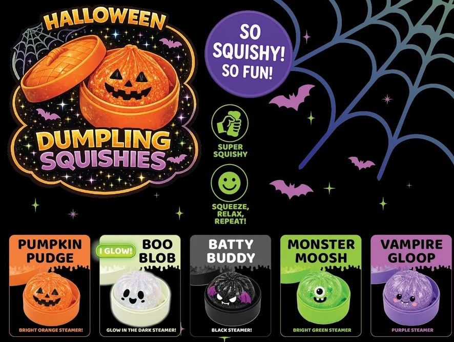 Fun Doh Halloween Dumpling Squishy-290 Home/Gift- Simply Simpson's Boutique is a Women's Online Fashion Boutique Located in Jupiter, Florida
