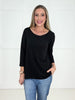 Dear Scarlett Basic Round Neck Top-100 Short Sleeves- Simply Simpson's Boutique is a Women's Online Fashion Boutique Located in Jupiter, Florida