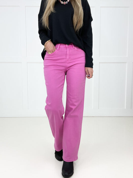 Mica Bubblegum Bliss Jeans-200 Jeans- Simply Simpson's Boutique is a Women's Online Fashion Boutique Located in Jupiter, Florida