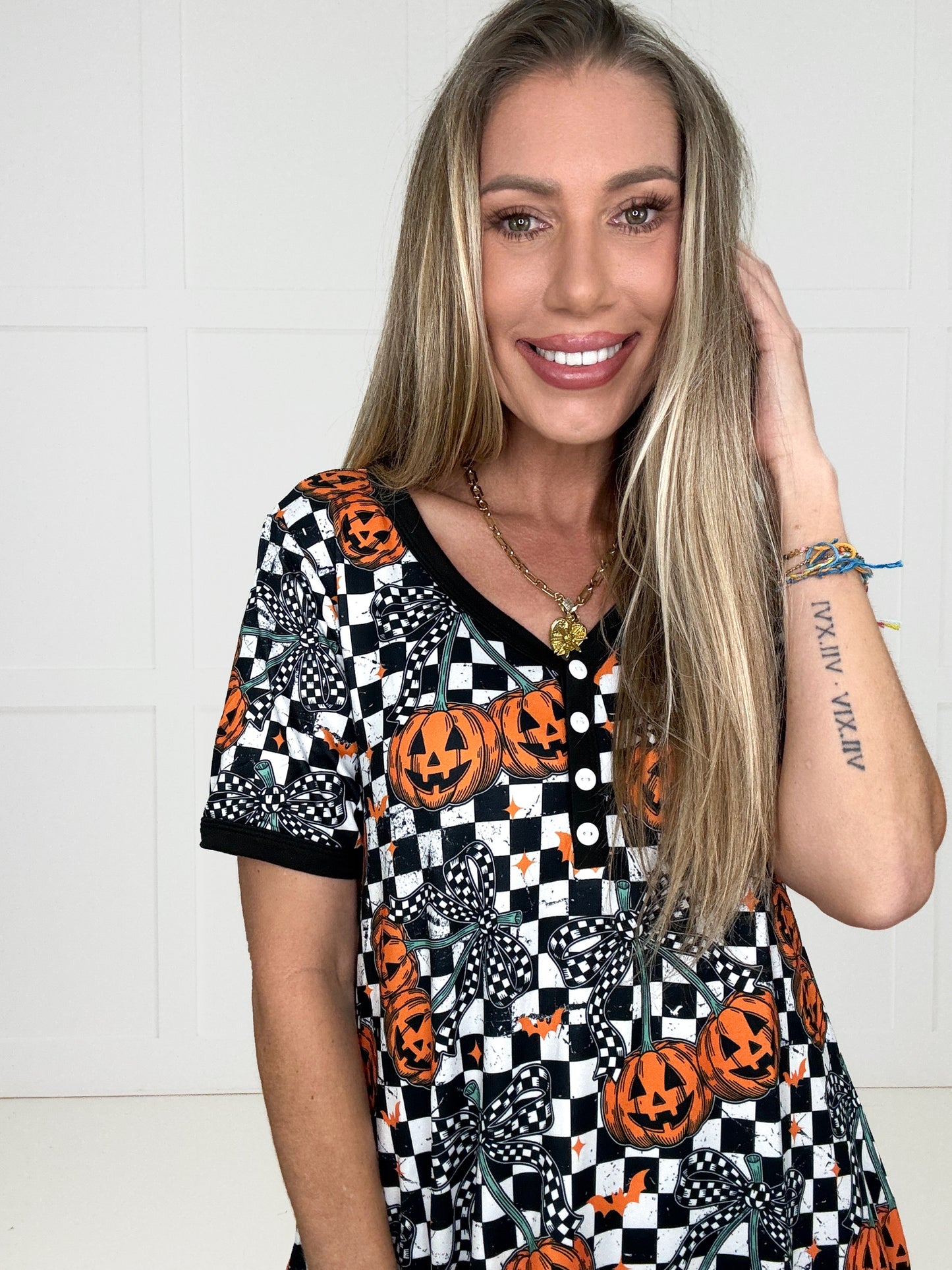 Preorder Shirley & Stone 2026 Halloween Pajama Dresses
