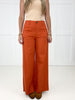 Rust Polished Perspective Wide Leg Pants-210 Other Bottoms- Simply Simpson's Boutique is a Women's Online Fashion Boutique Located in Jupiter, Florida