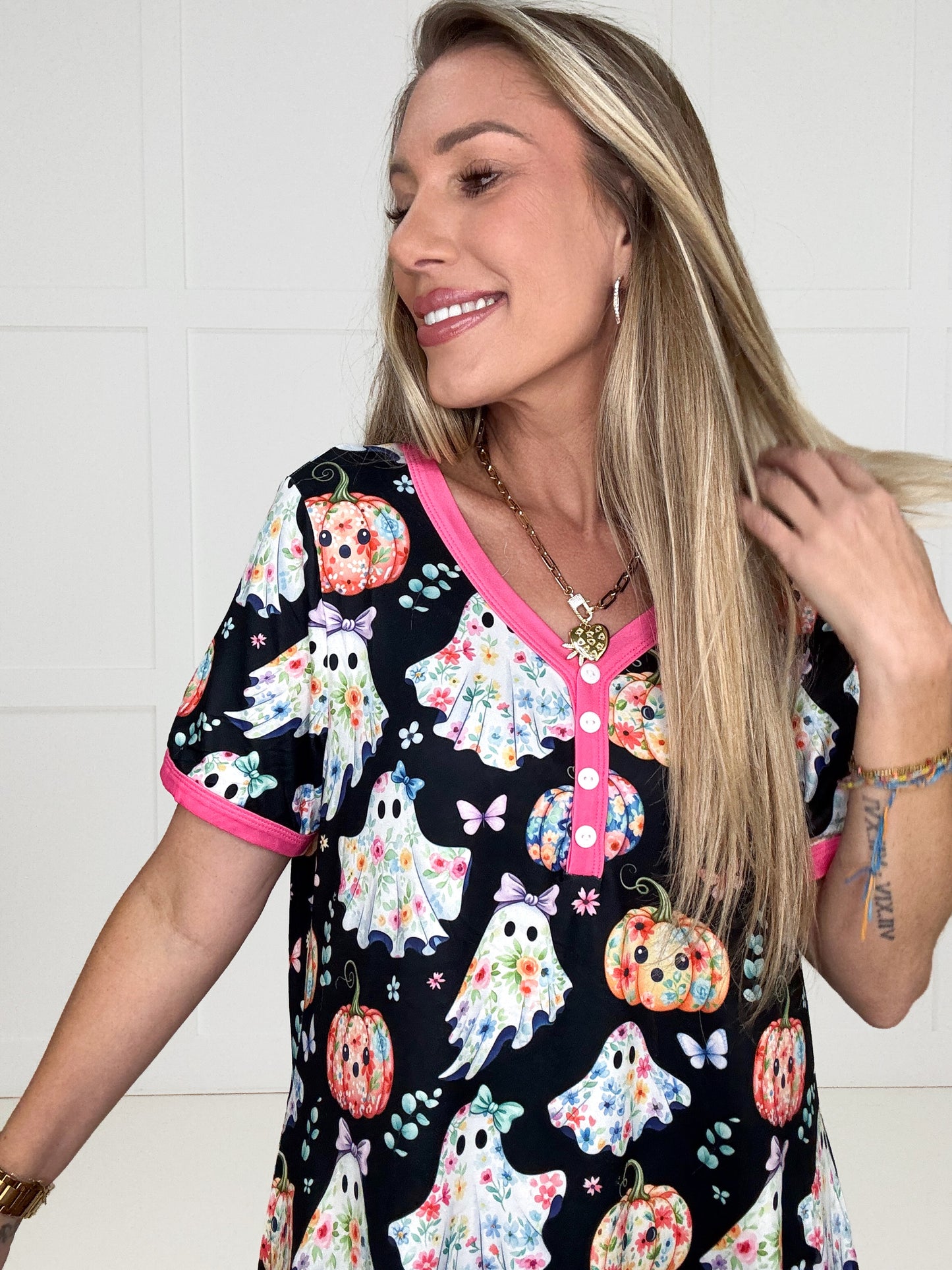 Preorder Shirley & Stone 2026 Halloween Pajama Dresses