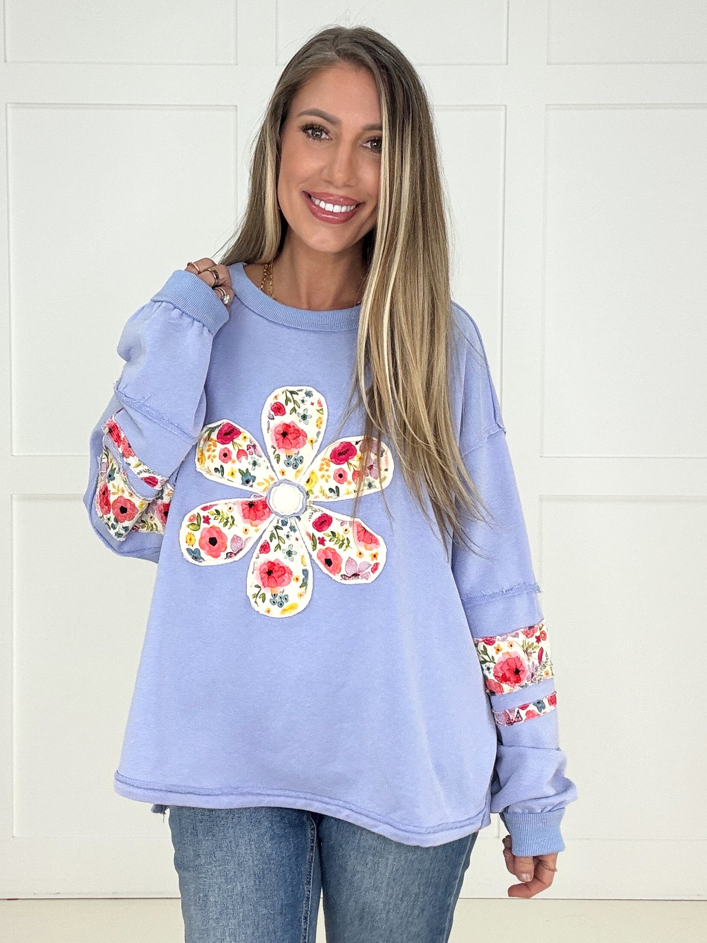 Fresh Blooms Pullover