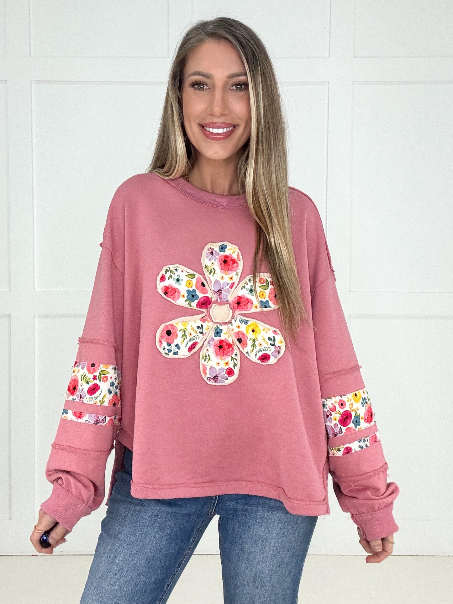 Fresh Blooms Pullover