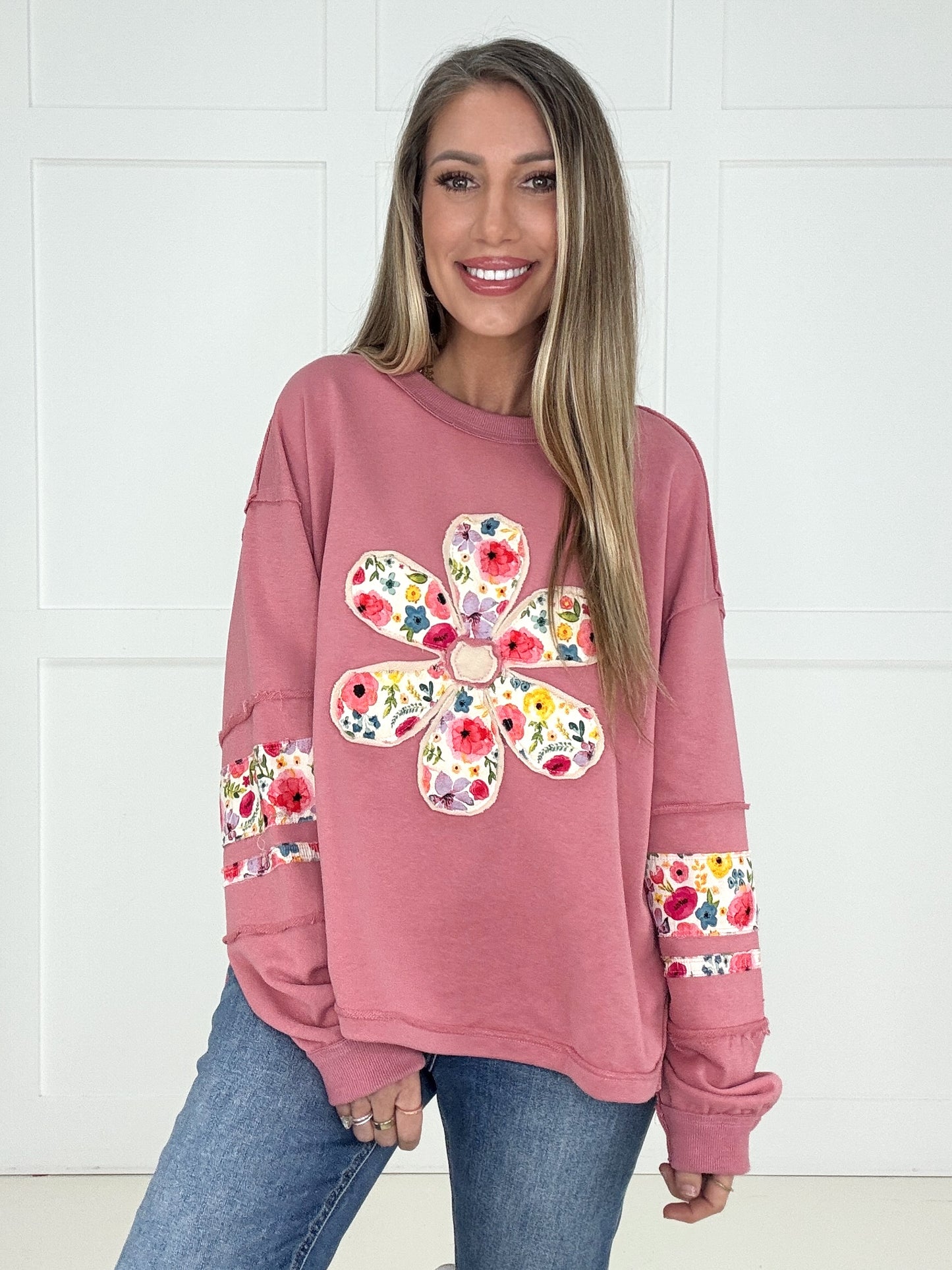 Fresh Blooms Pullover