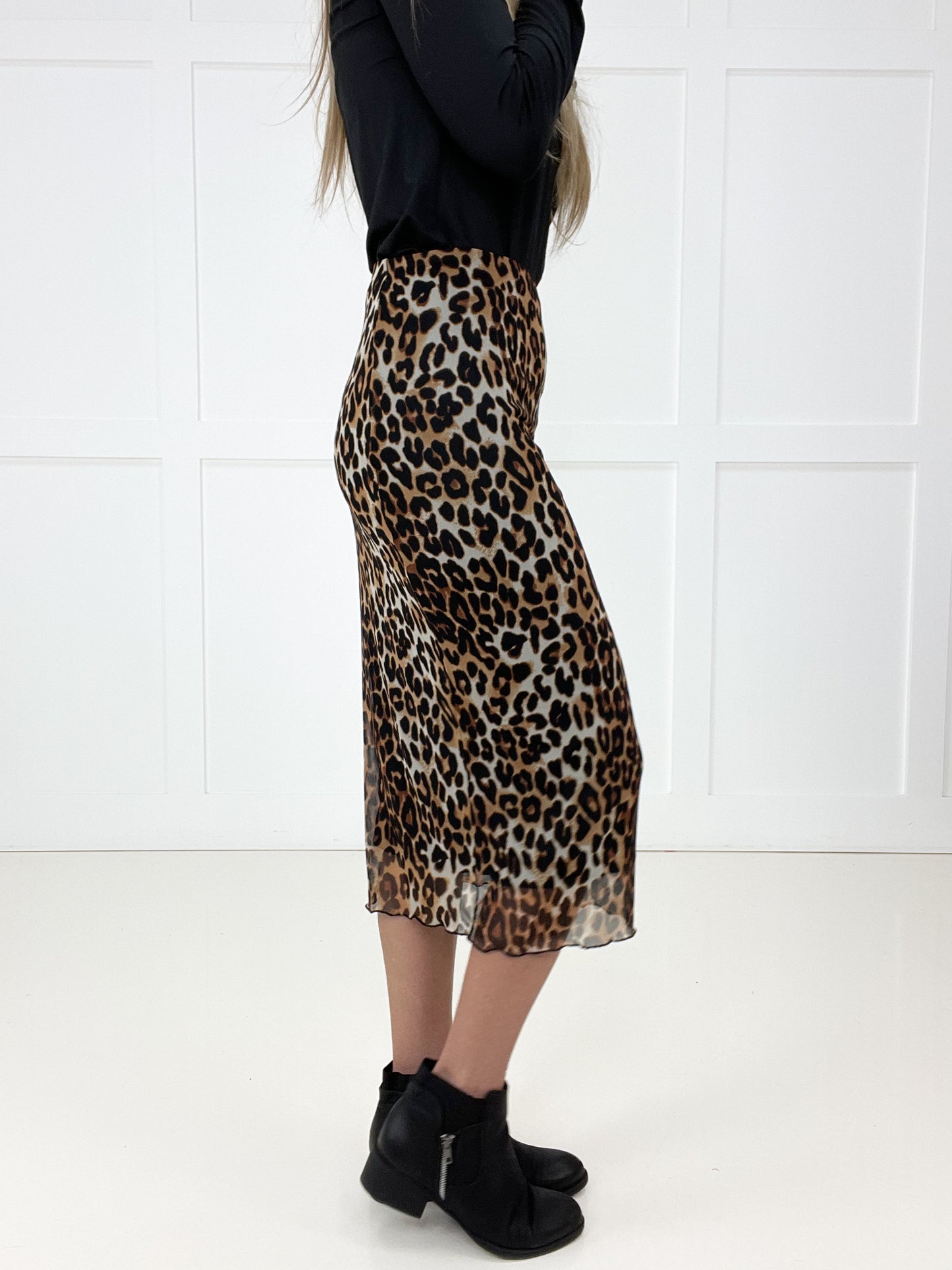 The Catwalk Midi Skirt-190 Skirts/Shorts- Simply Simpson's Boutique is a Women's Online Fashion Boutique Located in Jupiter, Florida