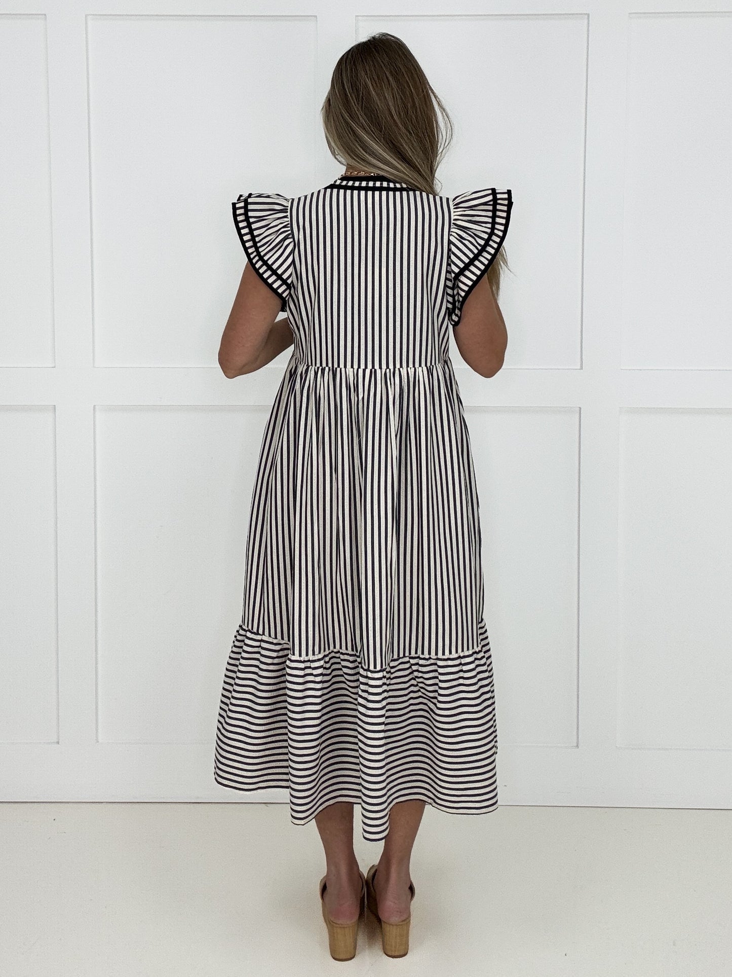 Monroe Striped Pocket Dress-240 Dresses- Simply Simpson's Boutique is a Women's Online Fashion Boutique Located in Jupiter, Florida