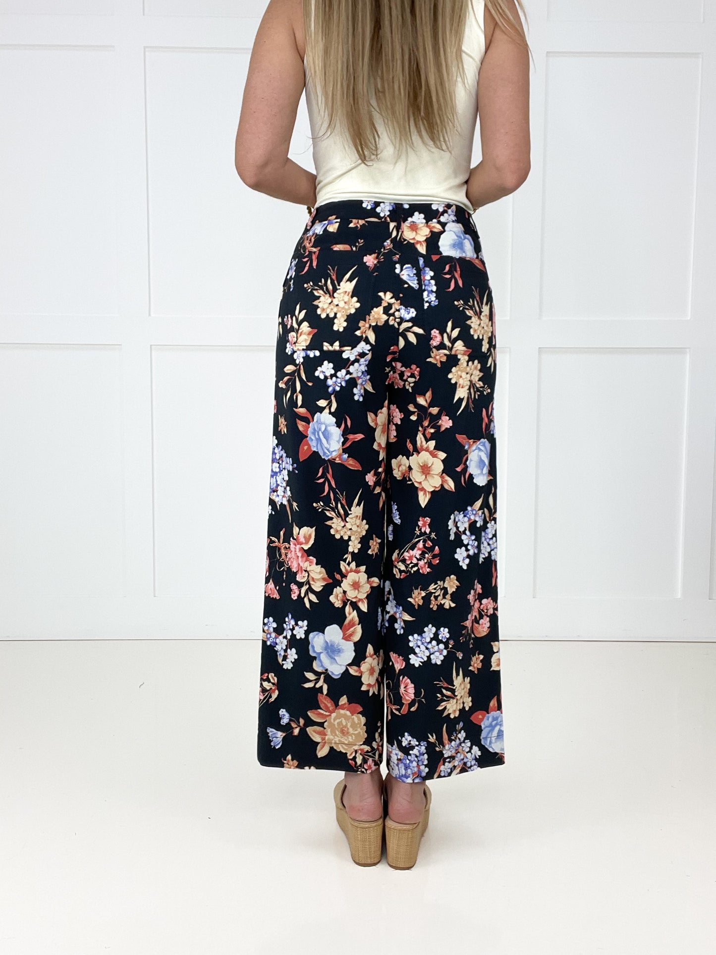 Midnight Blooms Pants-210 Other Bottoms- Simply Simpson's Boutique is a Women's Online Fashion Boutique Located in Jupiter, Florida