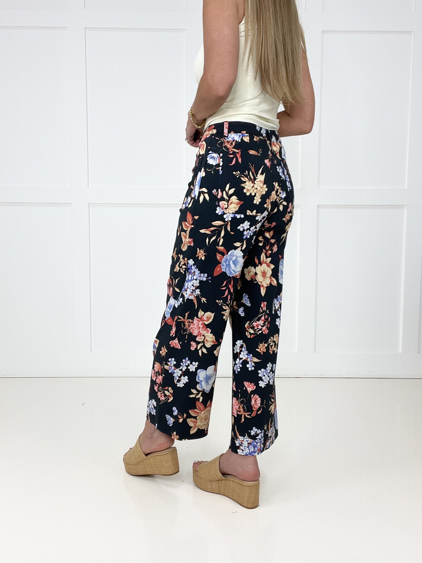 Midnight Blooms Pants-210 Other Bottoms- Simply Simpson's Boutique is a Women's Online Fashion Boutique Located in Jupiter, Florida
