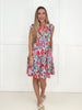 Dear Scarlett Tropical Bloom Tiered Flutter Sleeve Dress-240 Dresses- Simply Simpson's Boutique is a Women's Online Fashion Boutique Located in Jupiter, Florida