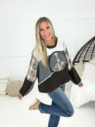 Pol Give Me Peace Long Sleeve Top-110 Long Sleeves- Simply Simpson's Boutique is a Women's Online Fashion Boutique Located in Jupiter, Florida