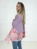 Love Letters Lavender Top-100 Short Sleeves- Simply Simpson's Boutique is a Women's Online Fashion Boutique Located in Jupiter, Florida