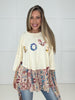 Love Letters Ivory Top-100 Short Sleeves- Simply Simpson's Boutique is a Women's Online Fashion Boutique Located in Jupiter, Florida