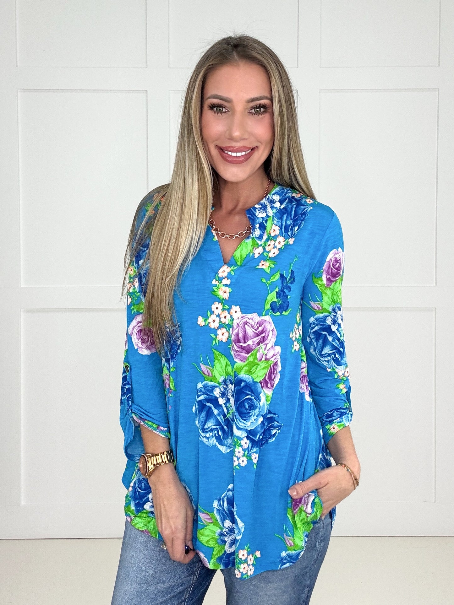 Dear Scarlett Sol Lizzy-110 Long Sleeves- Simply Simpson's Boutique is a Women's Online Fashion Boutique Located in Jupiter, Florida