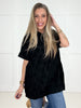 Black Petal Pop Hoodie-100 Short Sleeves- Simply Simpson's Boutique is a Women's Online Fashion Boutique Located in Jupiter, Florida