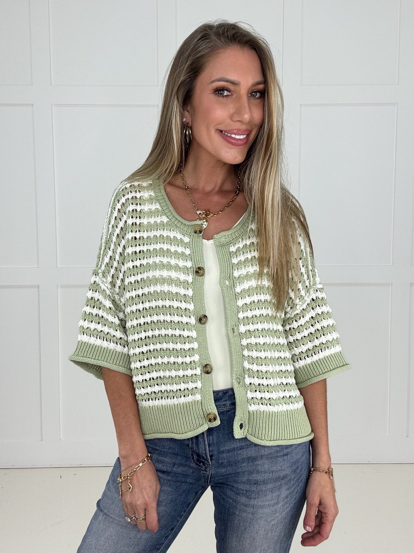 Sage Brunch Cardigan