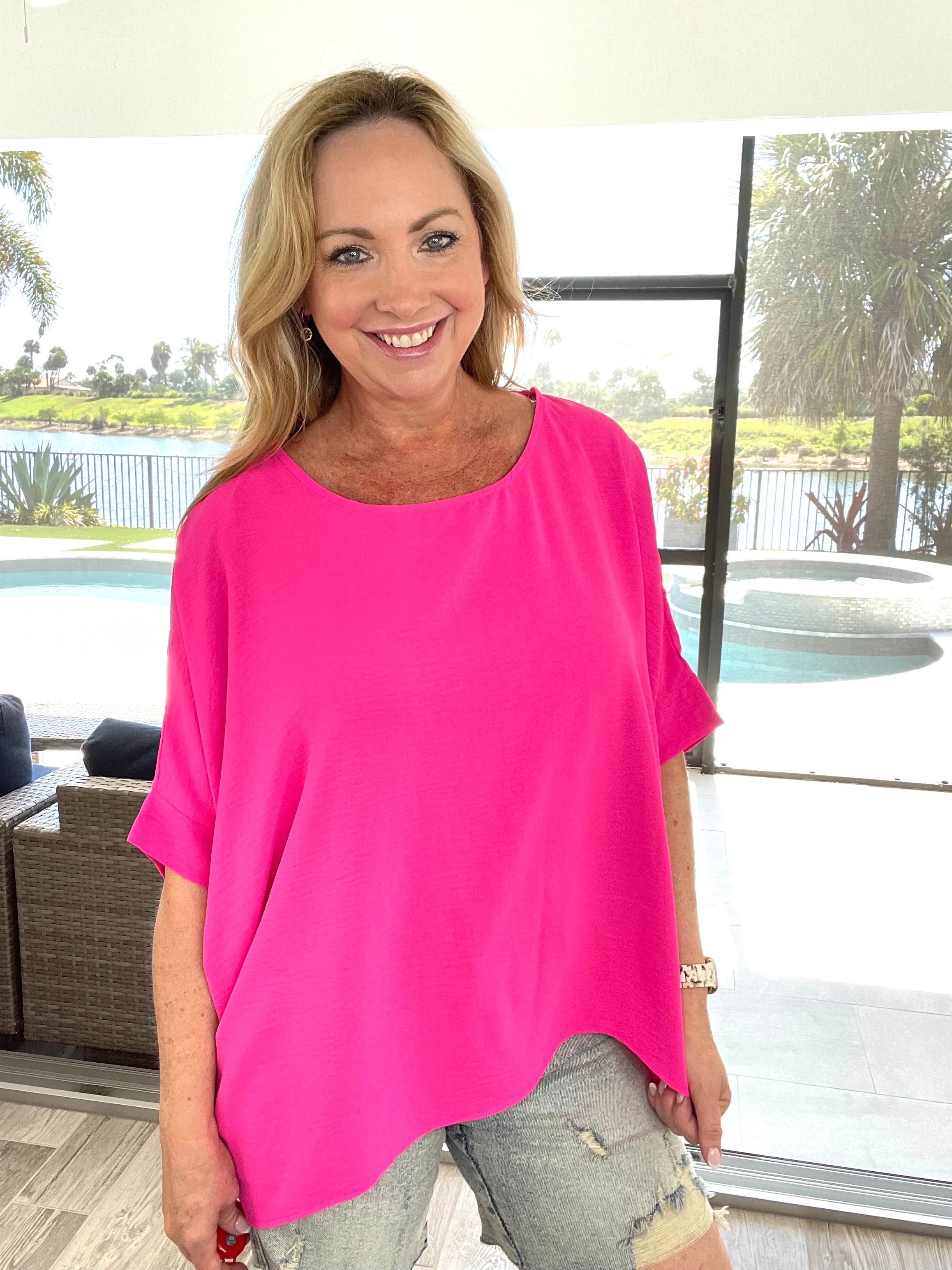 Savannah Short Sleeve Top-100 Short Sleeves- Simply Simpson's Boutique is a Women's Online Fashion Boutique Located in Jupiter, Florida