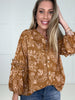 Cinnamon Skies Paisley Blouse-110 Long Sleeves- Simply Simpson's Boutique is a Women's Online Fashion Boutique Located in Jupiter, Florida
