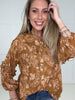 Cinnamon Skies Paisley Blouse-110 Long Sleeves- Simply Simpson's Boutique is a Women's Online Fashion Boutique Located in Jupiter, Florida