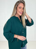 Hunter Green Lagoon Luxe Blouse-110 Long Sleeves- Simply Simpson's Boutique is a Women's Online Fashion Boutique Located in Jupiter, Florida