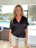 Smooth Operator Top-100 Short Sleeves- Simply Simpson's Boutique is a Women's Online Fashion Boutique Located in Jupiter, Florida