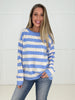 Blue Skies Stripe Sweater-150 Sweaters- Simply Simpson's Boutique is a Women's Online Fashion Boutique Located in Jupiter, Florida