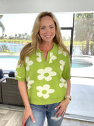 Love Shack Knit Top-100 Short Sleeves- Simply Simpson's Boutique is a Women's Online Fashion Boutique Located in Jupiter, Florida