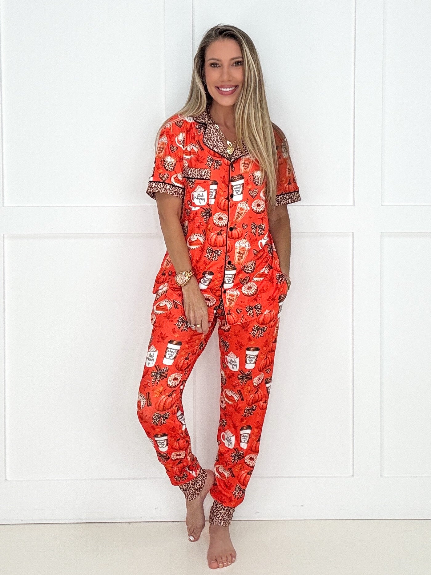 Preorder Shirley & Stone 2026 Pumpkin Spice Pajamas