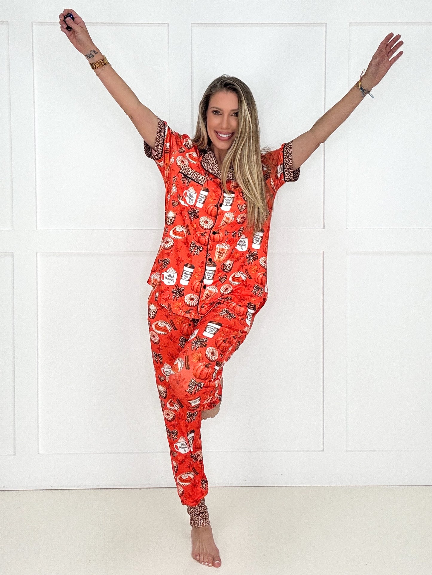 Preorder Shirley & Stone 2026 Pumpkin Spice Pajamas
