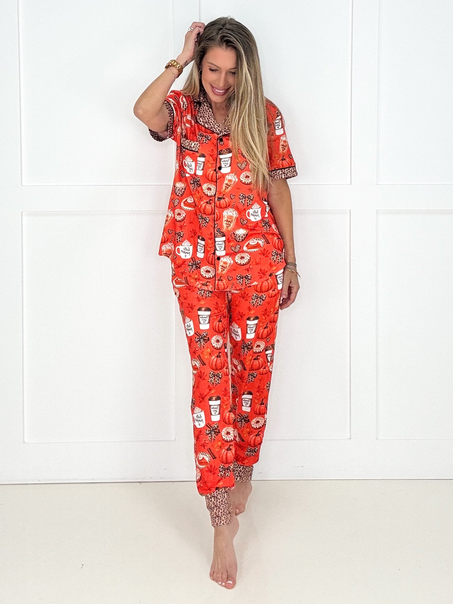 Preorder Shirley & Stone 2026 Pumpkin Spice Pajamas
