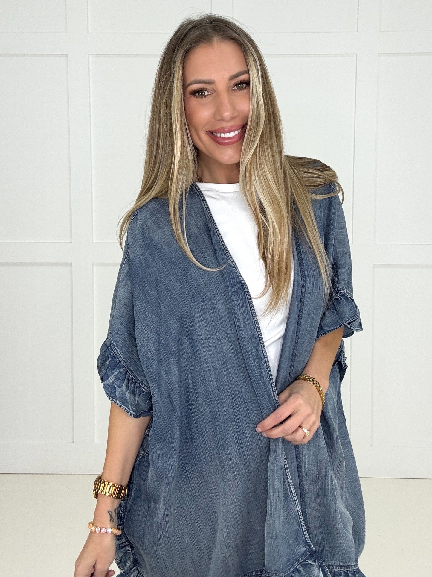 Free Spirit Star Kimono-170 Cardigans- Simply Simpson's Boutique is a Women's Online Fashion Boutique Located in Jupiter, Florida
